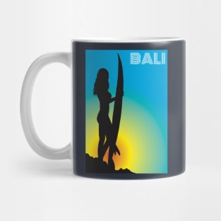 Bali Surfer Girl Mug